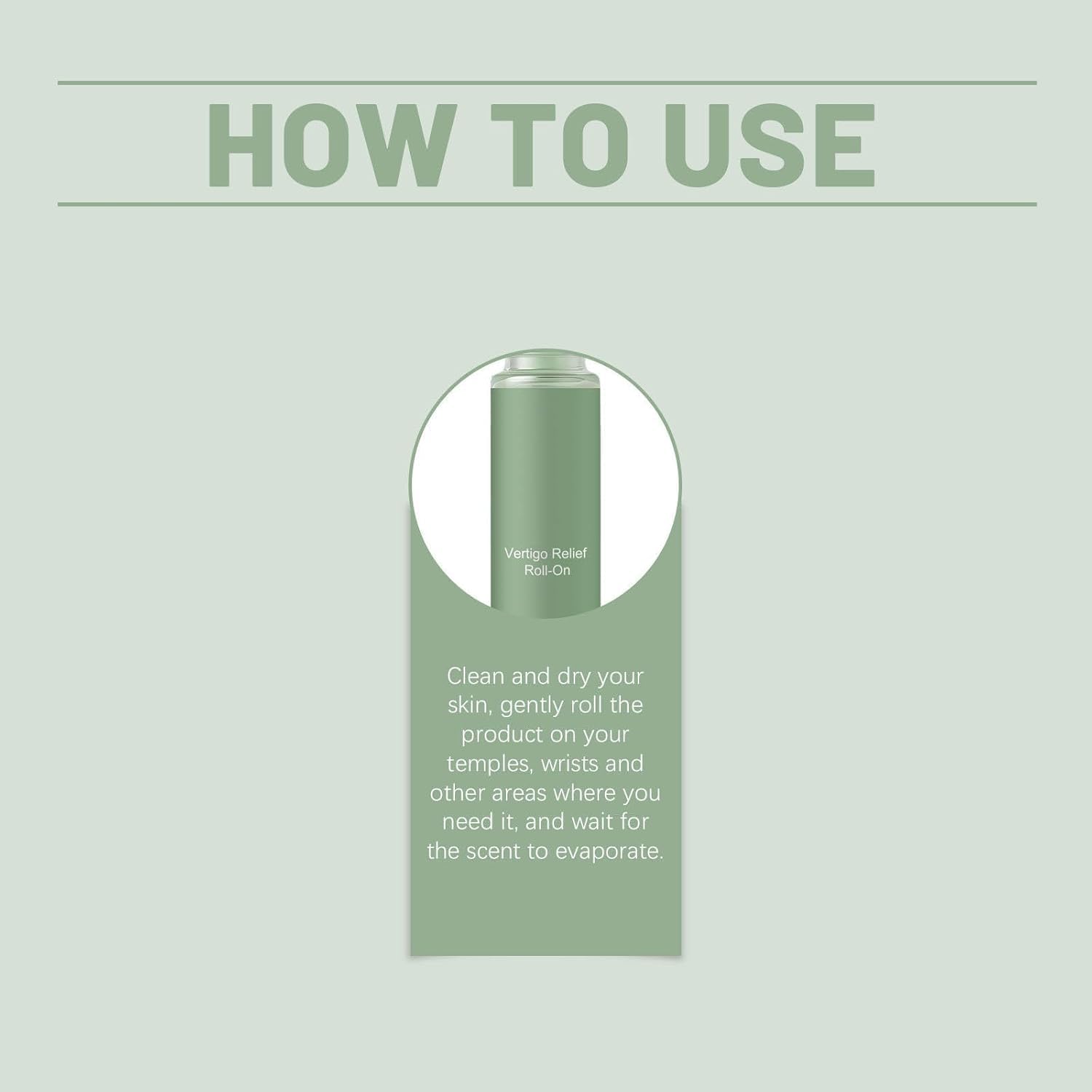 Vertisooth Anti-Dizzy Roll-On,Vertisoothe Roll-On Antimareos,Vertisoothe Roller,Fast-Acting Essential Oils, Ready to Use Roller,Natural Ingredients Can Quickly Relieve Dizziness (1PCS) - OutsideCool