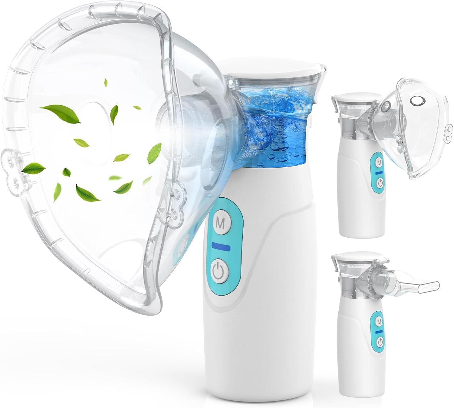 Ultrasonic Nebulizer, Model Ne-520 Portable Nebulizer for Adults and Kids, Nebulizer Machine with Two Modes and Self-Cleaning Function, Breathing Treatment Machine Nebulizer for Travel & Home - OutsideCool