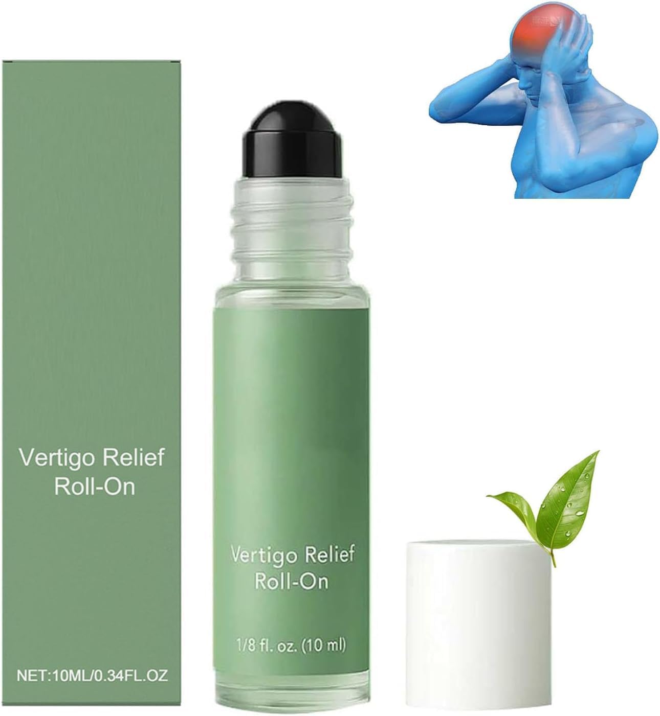 Vertisooth Anti-Dizzy Roll-On,Vertisoothe Roll-On Antimareos,Vertisoothe Roller,Fast-Acting Essential Oils, Ready to Use Roller,Natural Ingredients Can Quickly Relieve Dizziness (1PCS) - OutsideCool