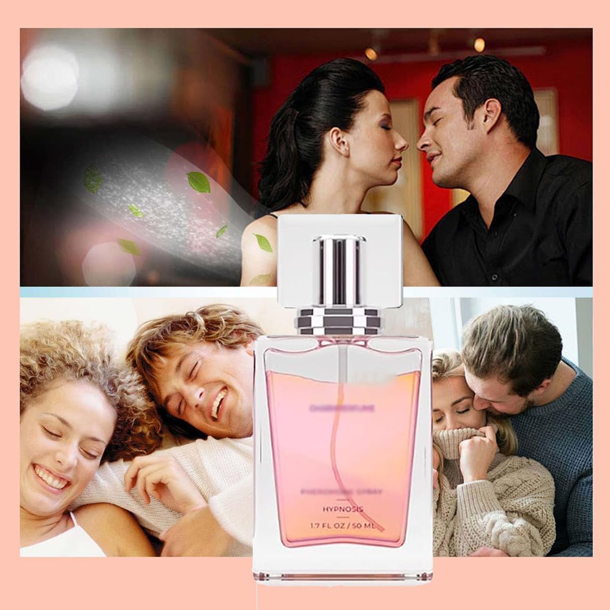 Cupid Hypnosis Cologne - Pheromone-Infused Charm Toilette for Men, Blue Fragrance - OutsideCool