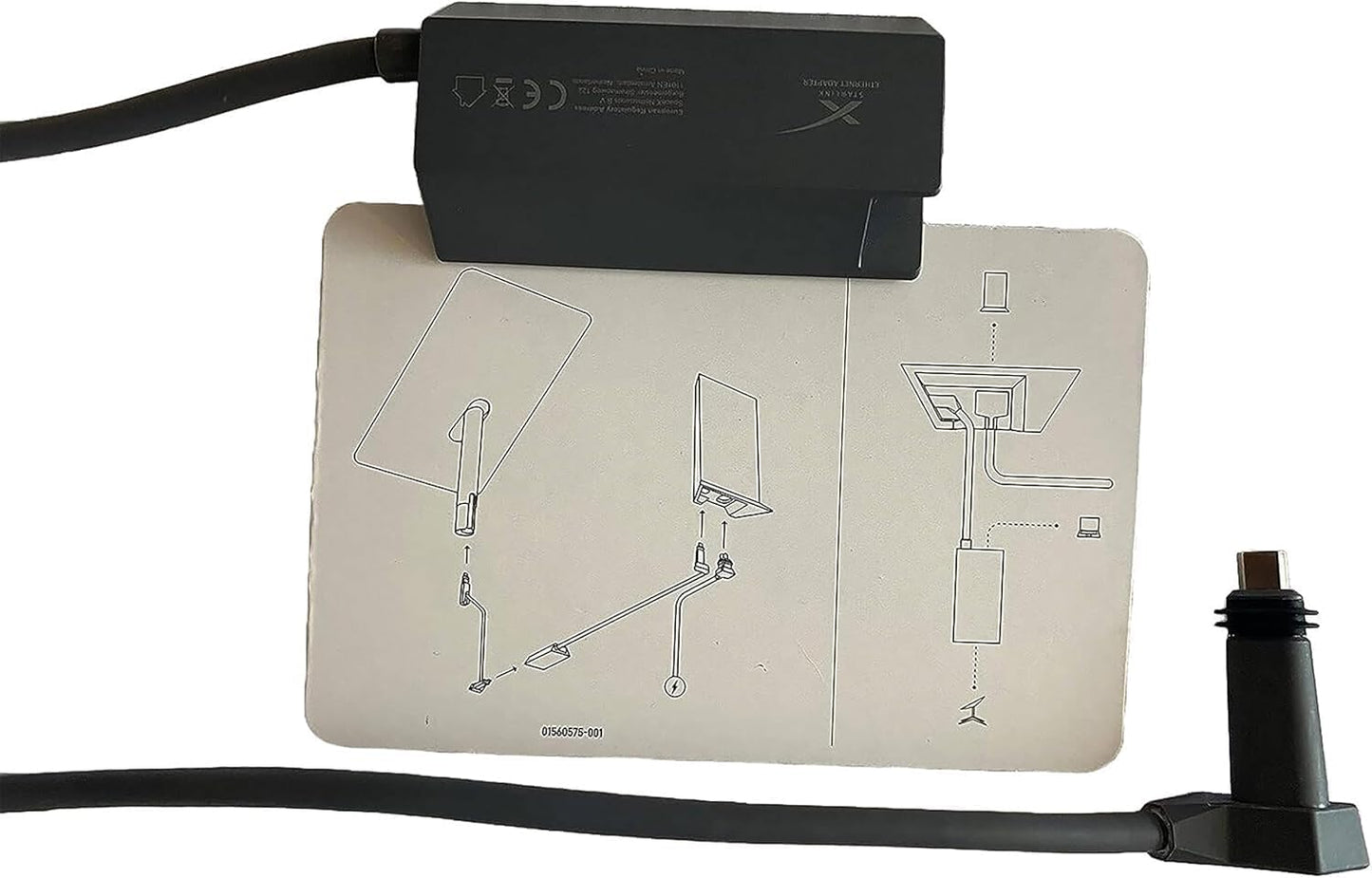 Ethernet Adapter for starlink Wired External Network, Black (01560575-001) - OutsideCool