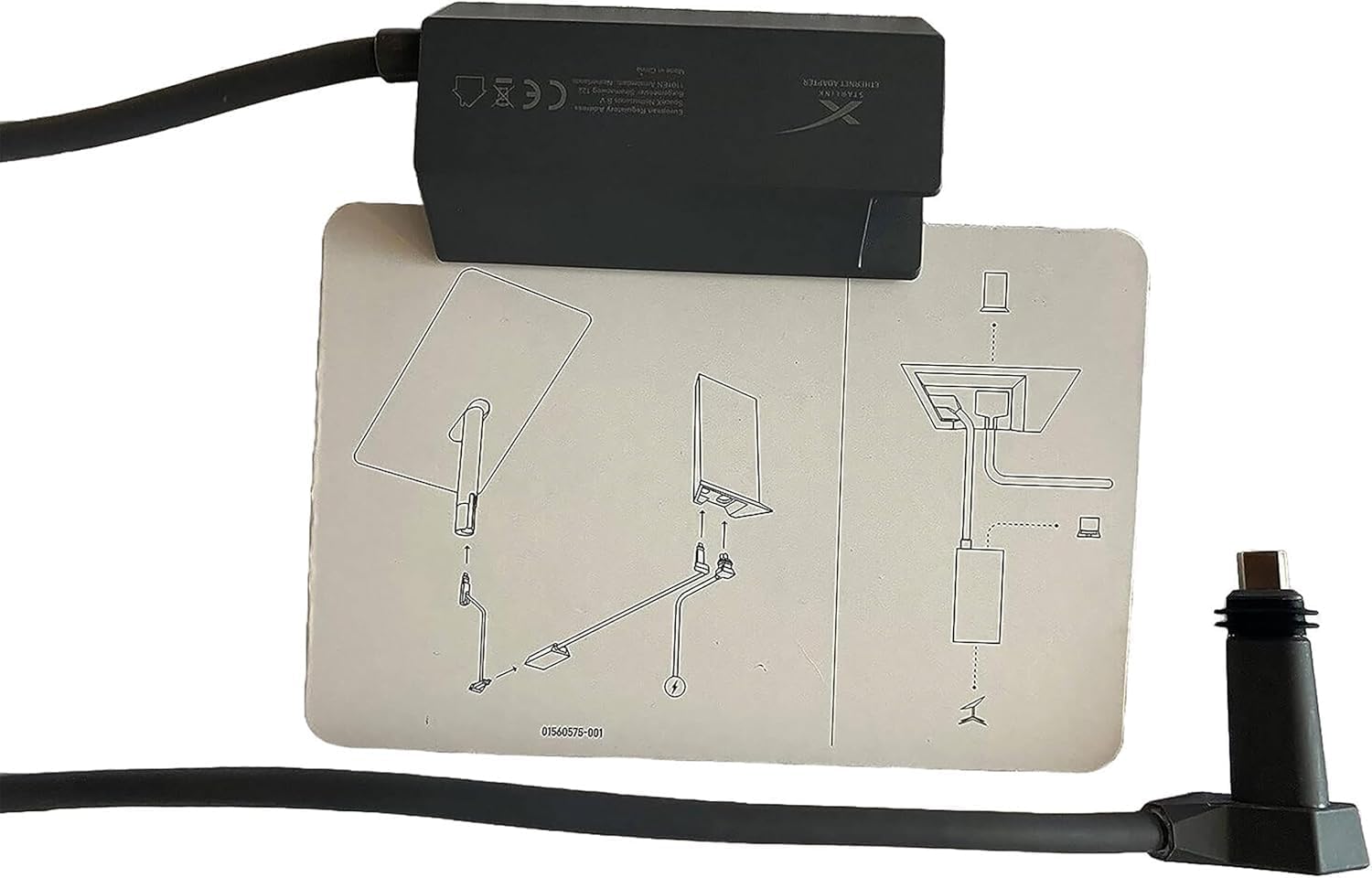 Ethernet Adapter for starlink Wired External Network, Black (01560575-001) - OutsideCool