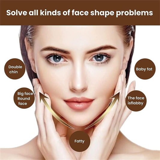 10Pcs Bloskin Double Chin Mask Reusable,Bloskin Double Chin Mask,Bloskin Lift Mask - Face Lift Mask,V Line Lifting Mask Double Chin Reducer - OutsideCool