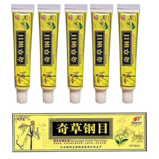 Official Seller - Chinese Herbal Cream - Natural Relief for Skin Issues - Pack of 5 - OutsideCool