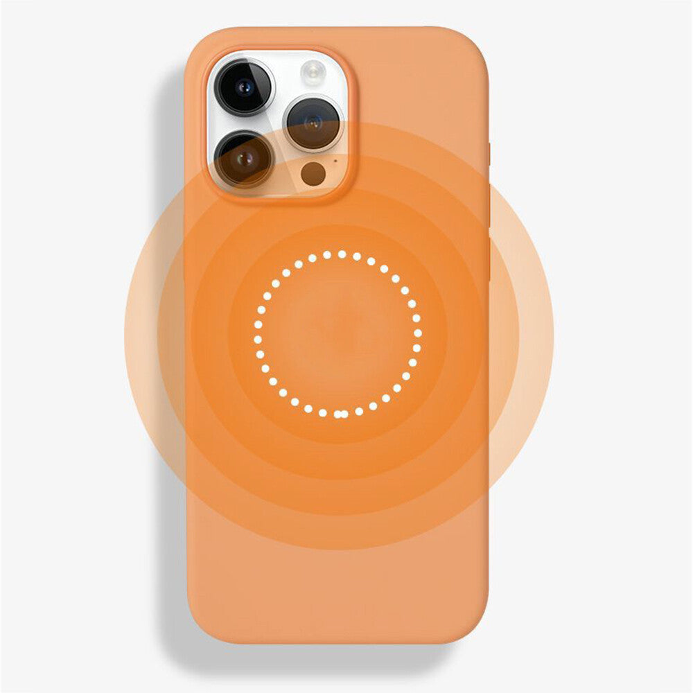 HIGH QUALITY Silicone Case MagSafe Magnetic for iPhone 16 15 14 13 12 Pro Max - OutsideCool