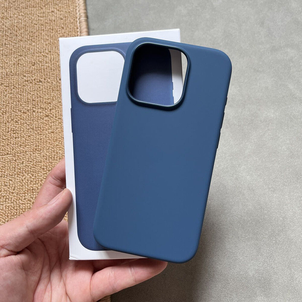 HIGH QUALITY Silicone Case MagSafe Magnetic for iPhone 16 15 14 13 12 Pro Max - OutsideCool