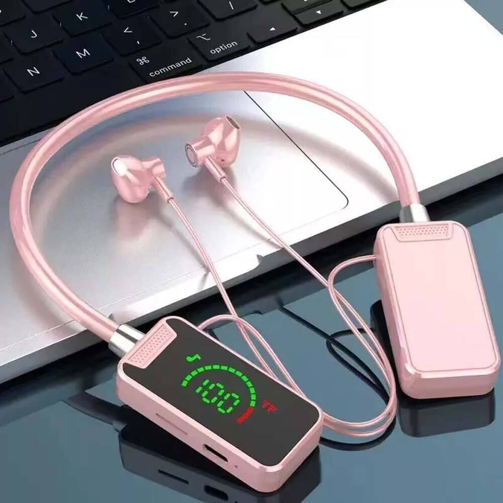 Hanging neck bluetooth headset sports karaoke long standby cross-border boxed - OutsideCool