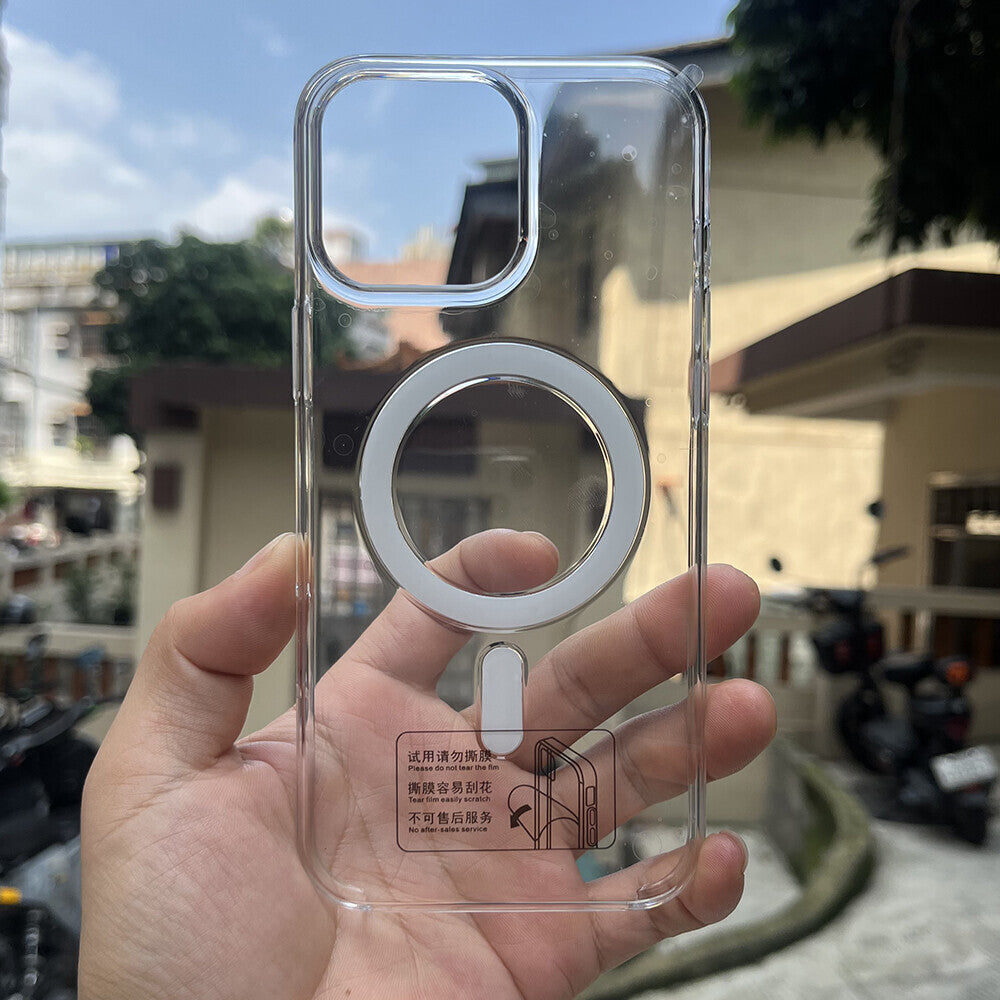 HIGH QUALITY Silicone Case MagSafe Magnetic for iPhone 16 15 14 13 12 Pro Max - OutsideCool