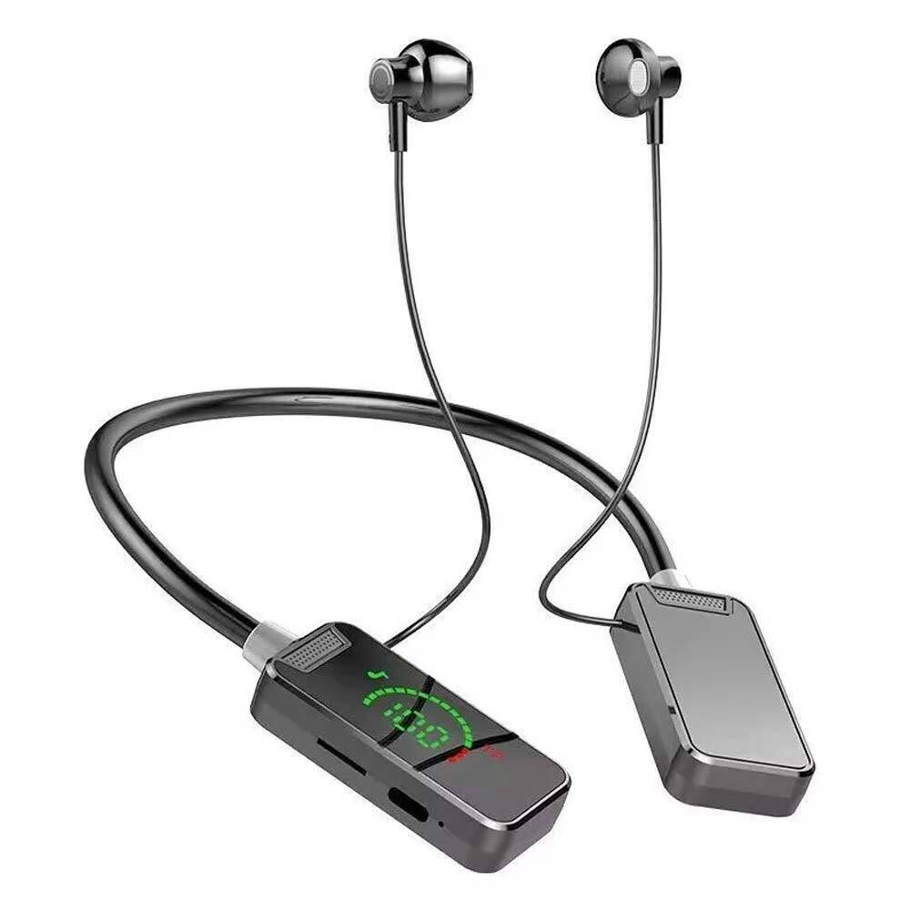 Hanging neck bluetooth headset sports karaoke long standby cross-border boxed - OutsideCool