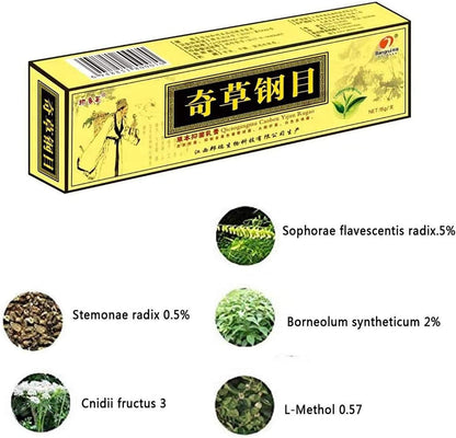 6 Pcs Eczema, Psoriasis, Anti-Itch Cream External Use Only, Dermatitis,Inflammation and Rashes, Anti Itch Cream Extra Strength