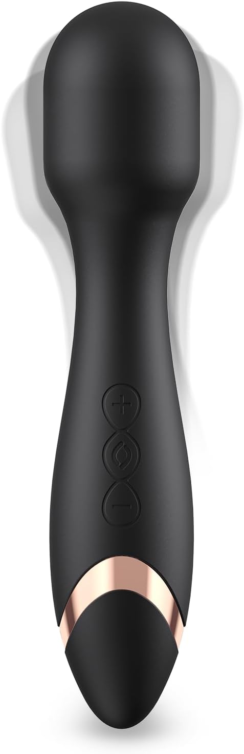 Mini Travel Massager, Multifunctional Powerful Waterproof Muscle Home Massage Tool, Black