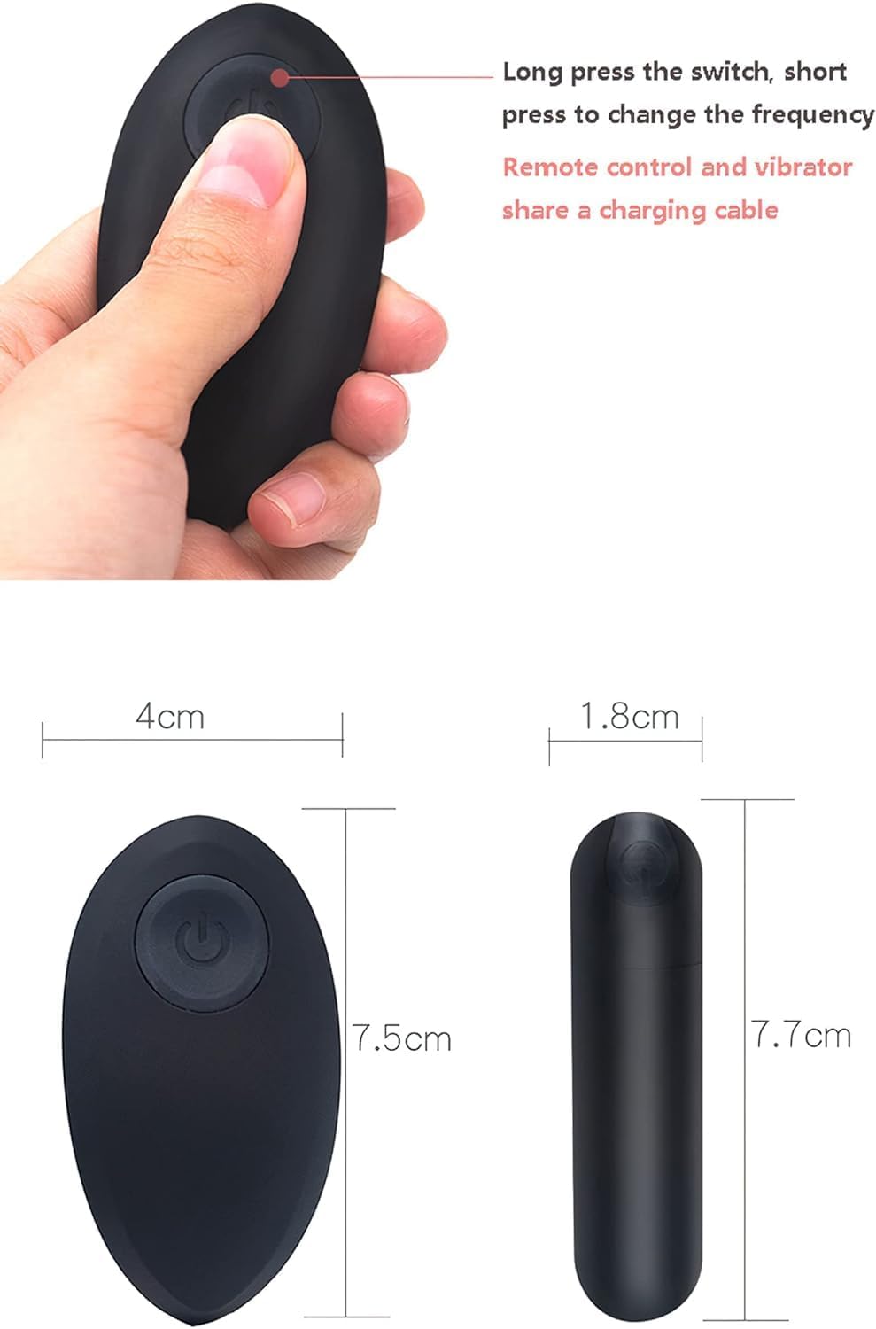 Clitioral Small Vibrateirs Stimulant Tool APP Remote Control 10 Speed vibratiers for Women Date Night Wireless Panties QuietBB 1/4V-5 * 8 - OutsideCool