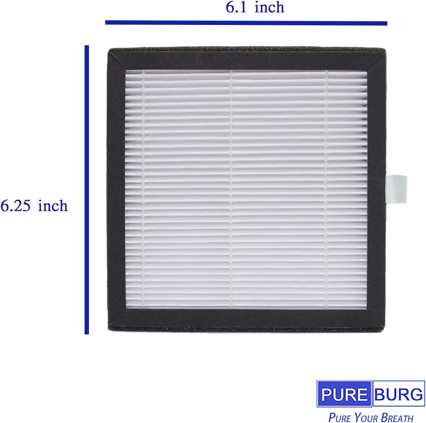 Replacement True HEPA Filters Compatible with Afloia AQ8 Q8/ Honati/Hysure Q7/Tenergy Sorbi Air Purifier & Dehumidifier 2-in-1(1000ML),3-Pack H13 - OutsideCool