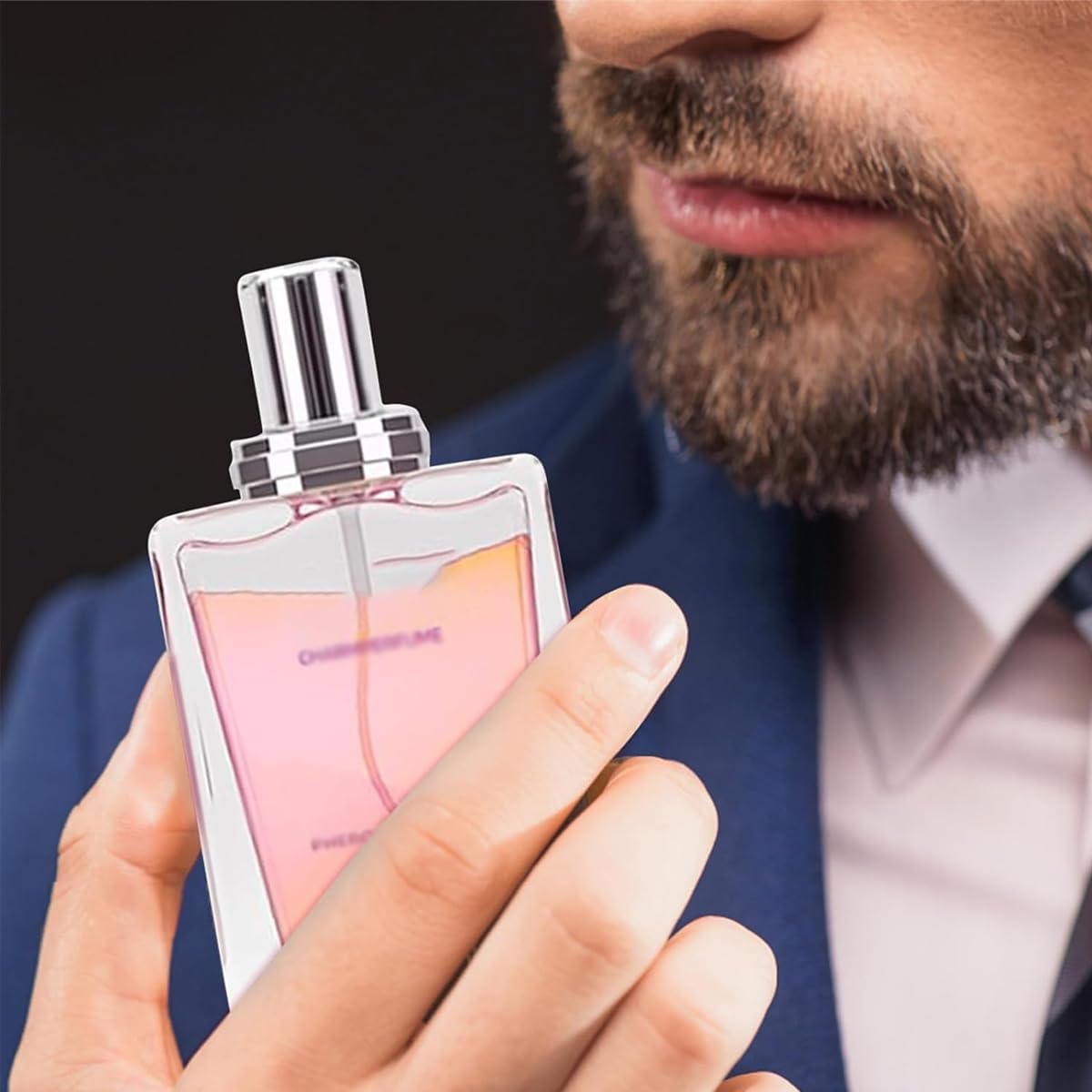 Cupid Hypnosis Cologne - Pheromone-Infused Charm Toilette for Men, Blue Fragrance - OutsideCool