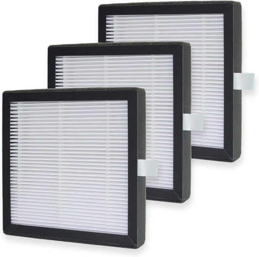 Replacement True HEPA Filters Compatible with Afloia AQ8 Q8/ Honati/Hysure Q7/Tenergy Sorbi Air Purifier & Dehumidifier 2-in-1(1000ML),3-Pack H13 - OutsideCool