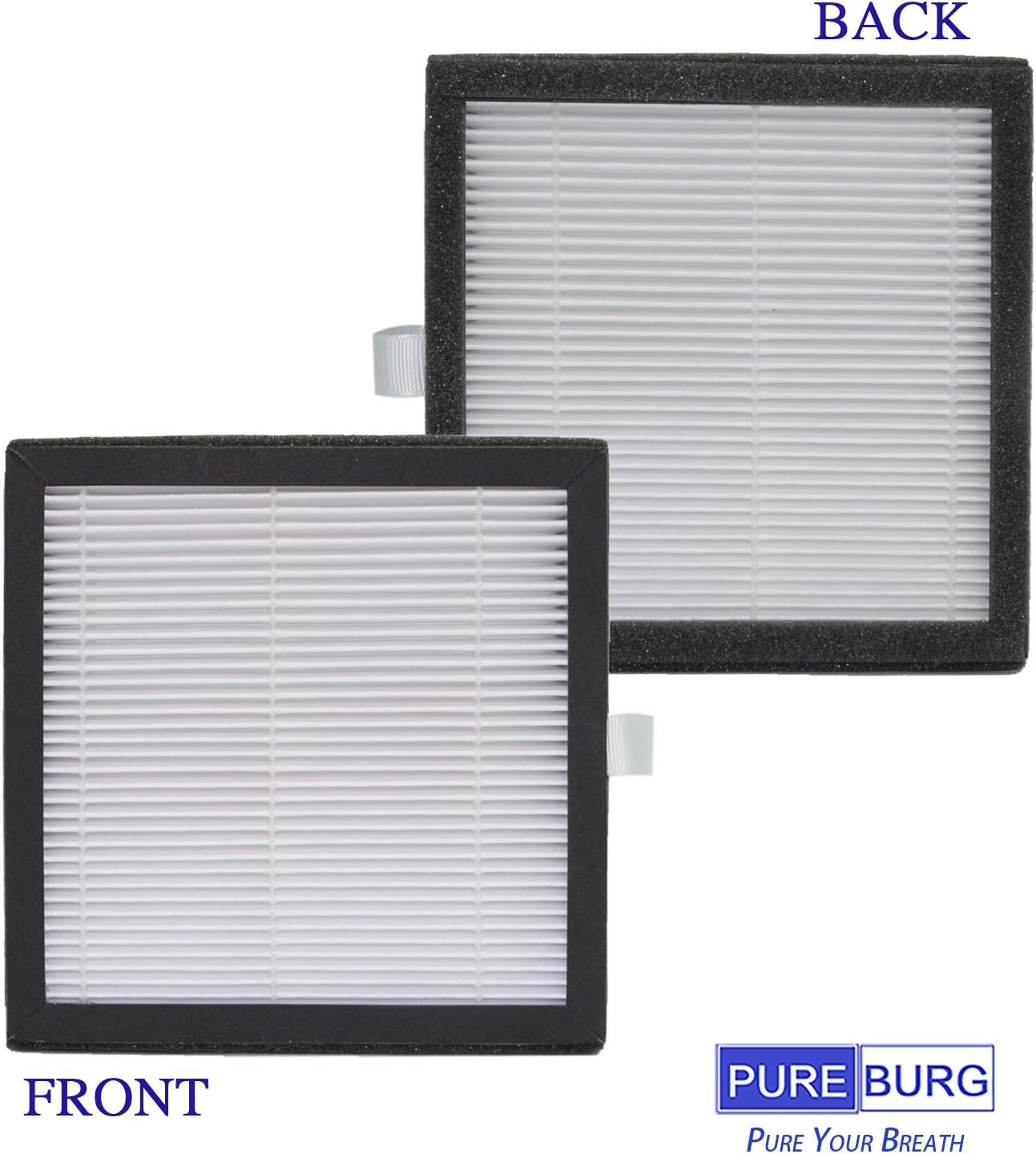 Replacement True HEPA Filters Compatible with Afloia AQ8 Q8/ Honati/Hysure Q7/Tenergy Sorbi Air Purifier & Dehumidifier 2-in-1(1000ML),3-Pack H13 - OutsideCool