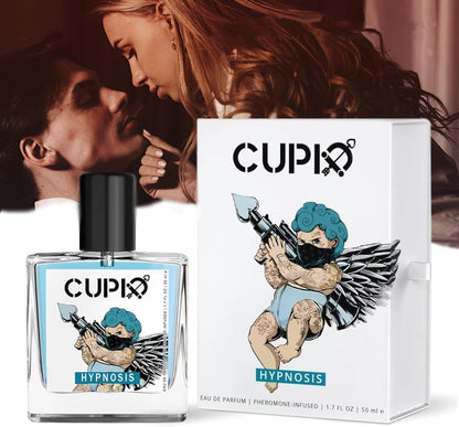 Cupid Charm Parfum with Pheromone for Men - Premium Cupid Perfume for Men 50ml(1.7oz), Fresh wood spray for long-lasting fragrance - suitable for couples dating, Christmas, parties, festivals