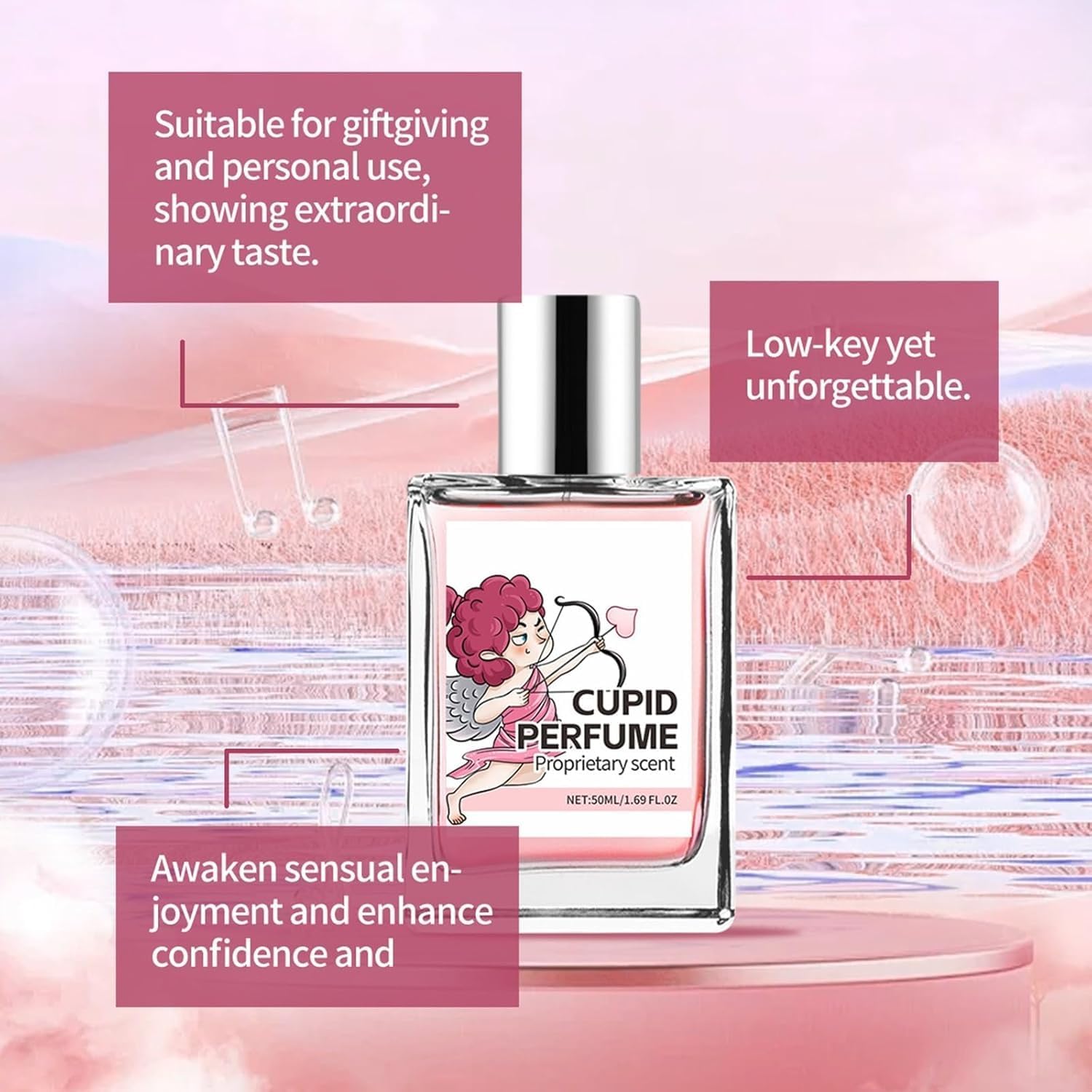 Pheromone Cologne for Women, Hypnosis 2.0 Cologne for Women, Long Lasting Women Colognes with Enhanced Intimacy, Her Loss Colognes - 50ML - OutsideCool