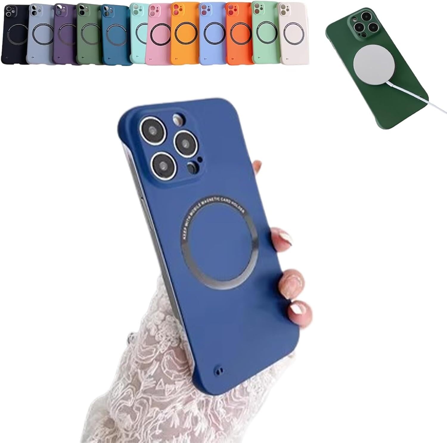 Clarioy Ultra-Thin Sleek Profile Magnetic Phone Case for iPhone 17/16/15/14/13 - OutsideCool