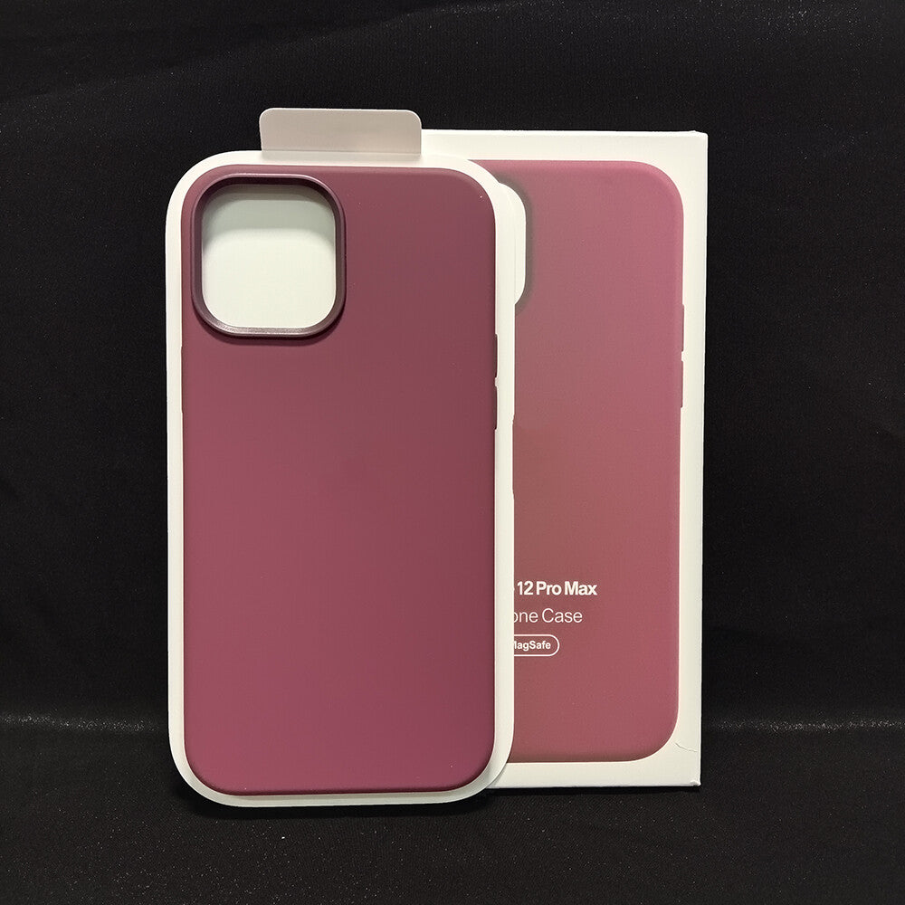 HIGH QUALITY Silicone Case MagSafe Magnetic for iPhone 16 15 14 13 12 Pro Max - OutsideCool