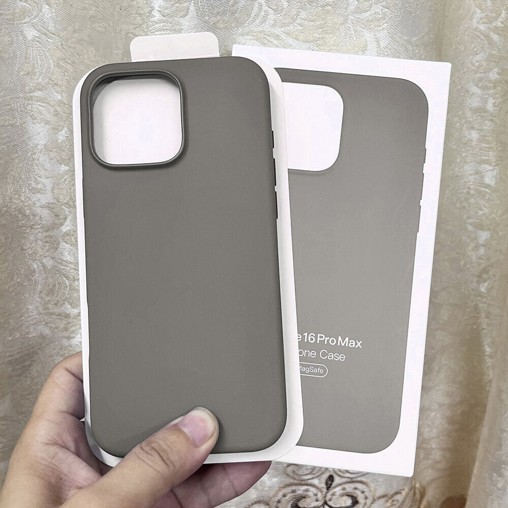 HIGH QUALITY Silicone Case MagSafe Magnetic for iPhone 16 15 14 13 12 Pro Max - OutsideCool