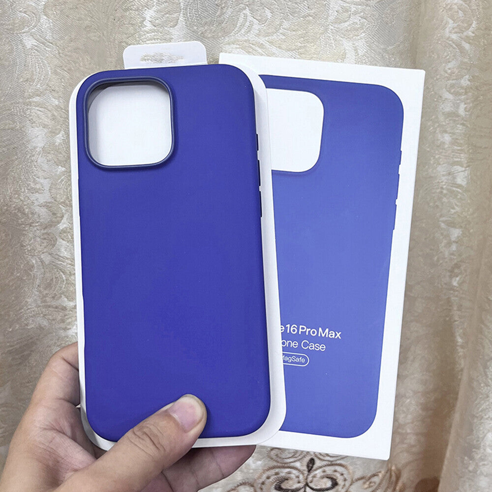 HIGH QUALITY Silicone Case MagSafe Magnetic for iPhone 16 15 14 13 12 Pro Max - OutsideCool