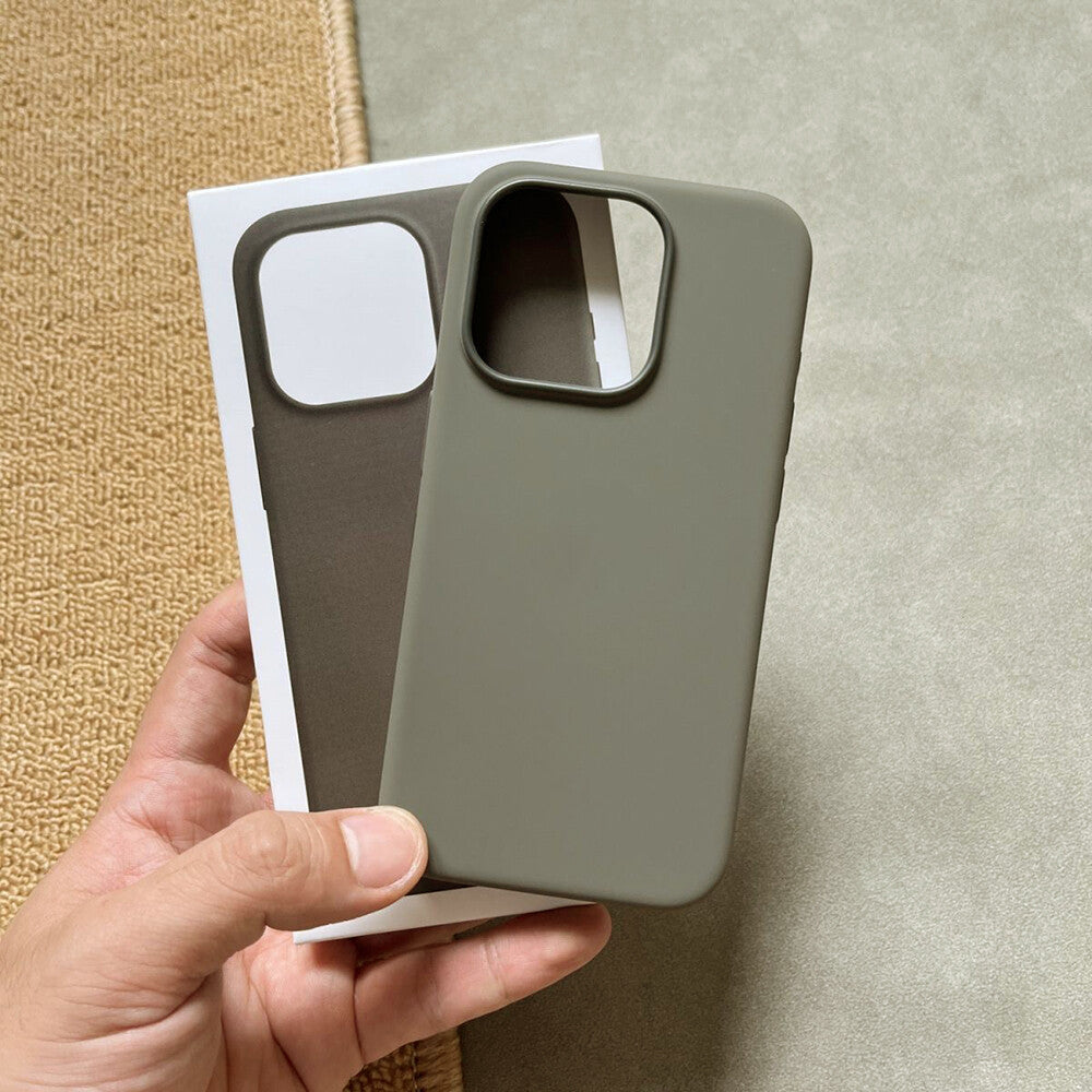 HIGH QUALITY Silicone Case MagSafe Magnetic for iPhone 16 15 14 13 12 Pro Max - OutsideCool