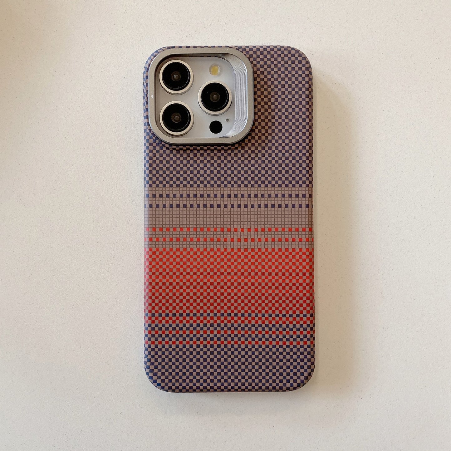 Carbon Fibre With Magnetic Case For iPhone 13 14 15 16 17 Pro Max+Tempered Glass - OutsideCool