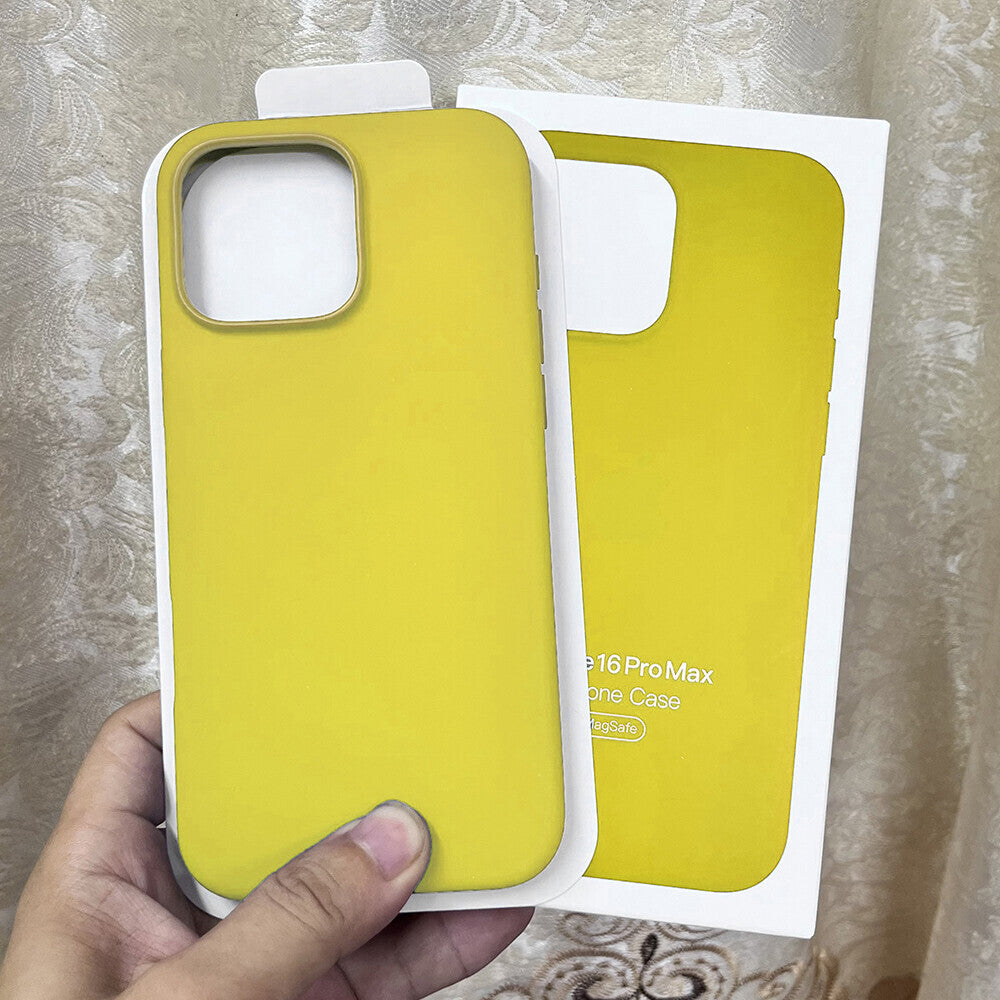 HIGH QUALITY Silicone Case MagSafe Magnetic for iPhone 16 15 14 13 12 Pro Max - OutsideCool