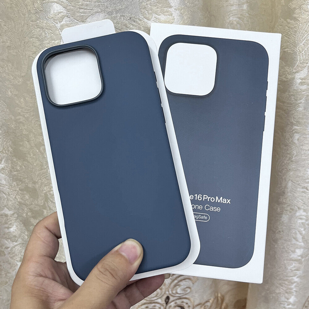 HIGH QUALITY Silicone Case MagSafe Magnetic for iPhone 16 15 14 13 12 Pro Max - OutsideCool